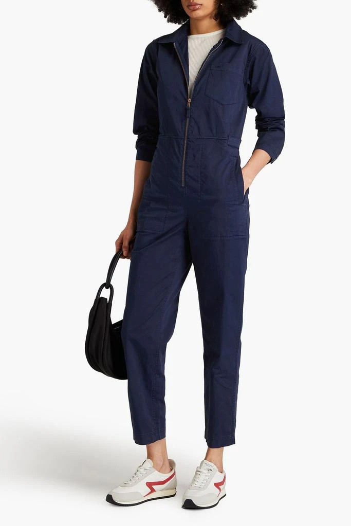 商品Alex Mill|Stretch-cotton jumpsuit,价格¥774,第2张图片详细描述