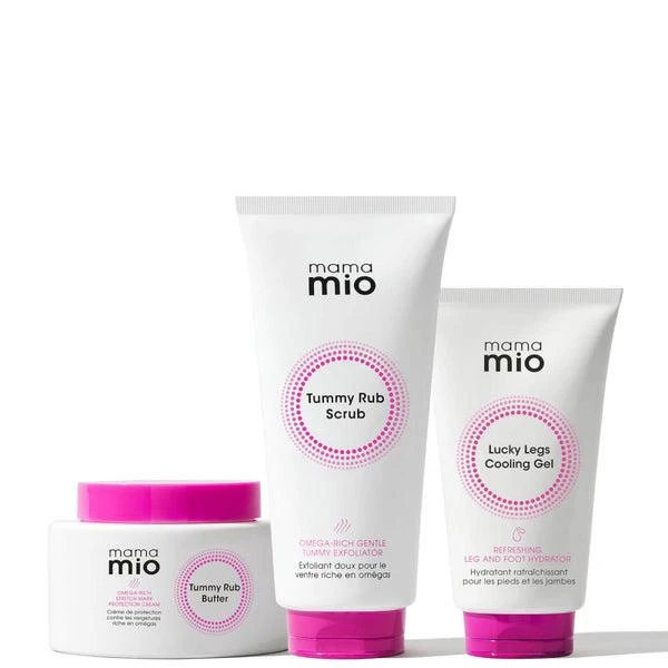 商品Mama Mio|Mama Mio 孕期腿部舒缓消肿凝胶 125ml＋妊娠纹按摩油 120ml ＋按摩霜180ml (Worth $87.00),价格¥386,第1张图片