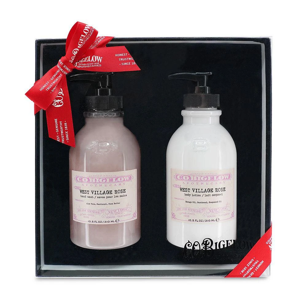 商品C.O. Bigelow|West Village Rose Hand Wash & Body Lotion Set,价格¥316,第1张图片