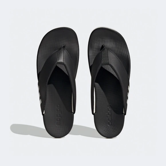 【Brilliant|包邮包税】阿迪达斯 ADILETTE COMFORT FLIP FLOP  休闲鞋 运动鞋  HQ4458 CBLACK/CWHITE/CBLACK 商品