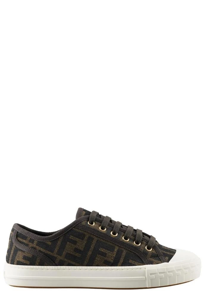 商品Fendi|Fendi Domino FF Motif Low-Top Sneakers,价格¥3958,第1张图片