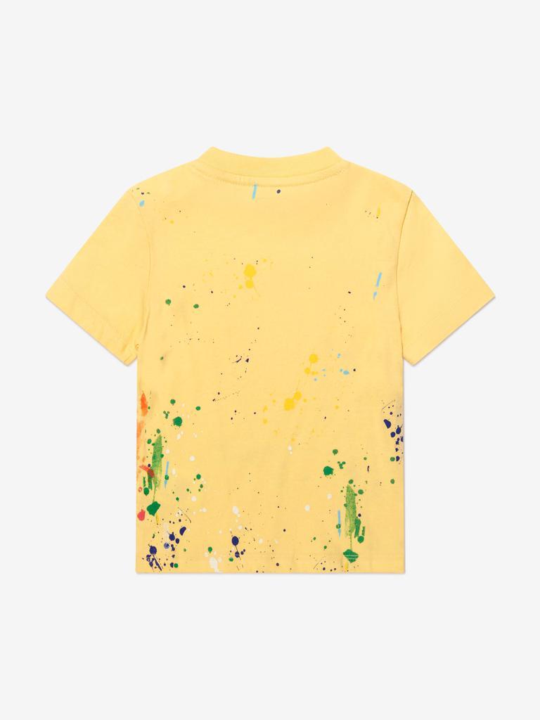 商品Ralph Lauren|Ralph Lauren  Yellow Baby Boys Bear T-Shirt,价格¥309,第6张图片详细描述