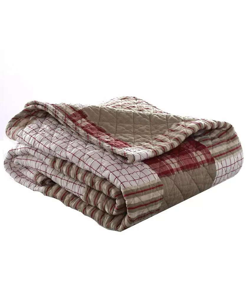 商品Eddie Bauer|Camano Island Plaid Cotton Quilted Throw, 60" x 50",价格¥579,第1张图片