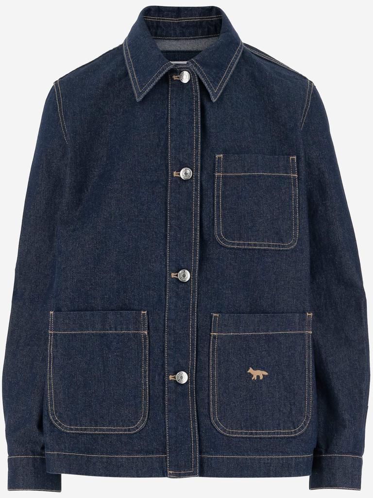 ジャケット・アウター MAISON KITSUNE CAFE WORKWEAR JACKET MAISON KITSUNÉ CAFE WORKWEAR JACKET IN CAPPUCCINO | Thred