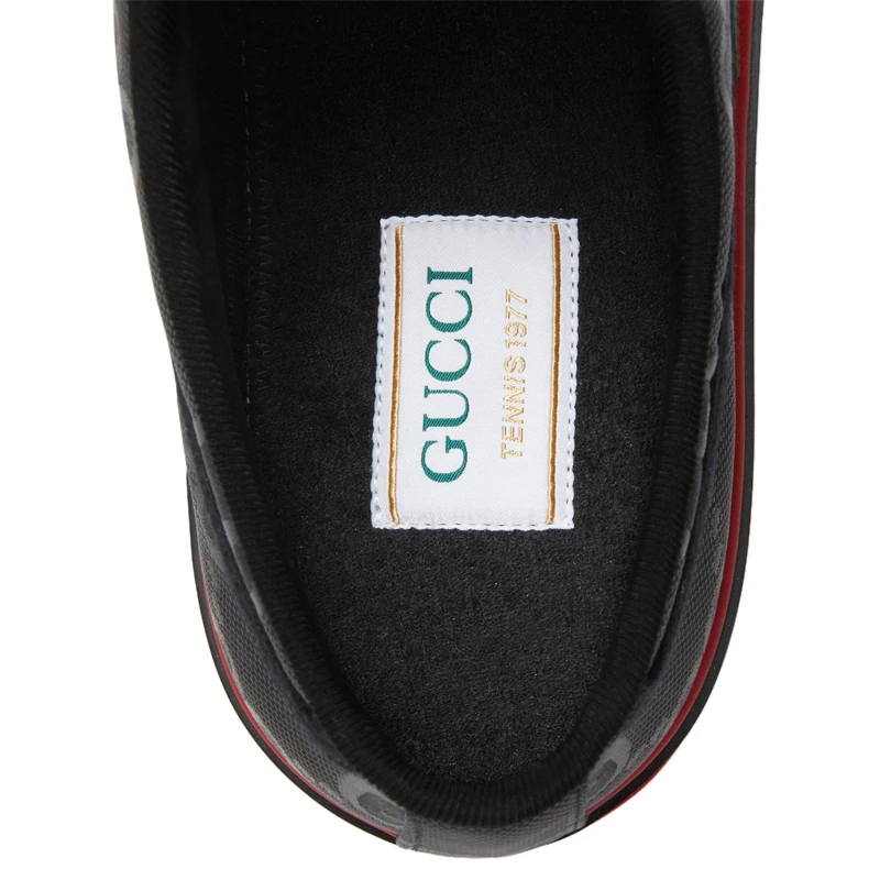 GUCCI 黑色男士帆布鞋 628709-H9H70-1072 商品