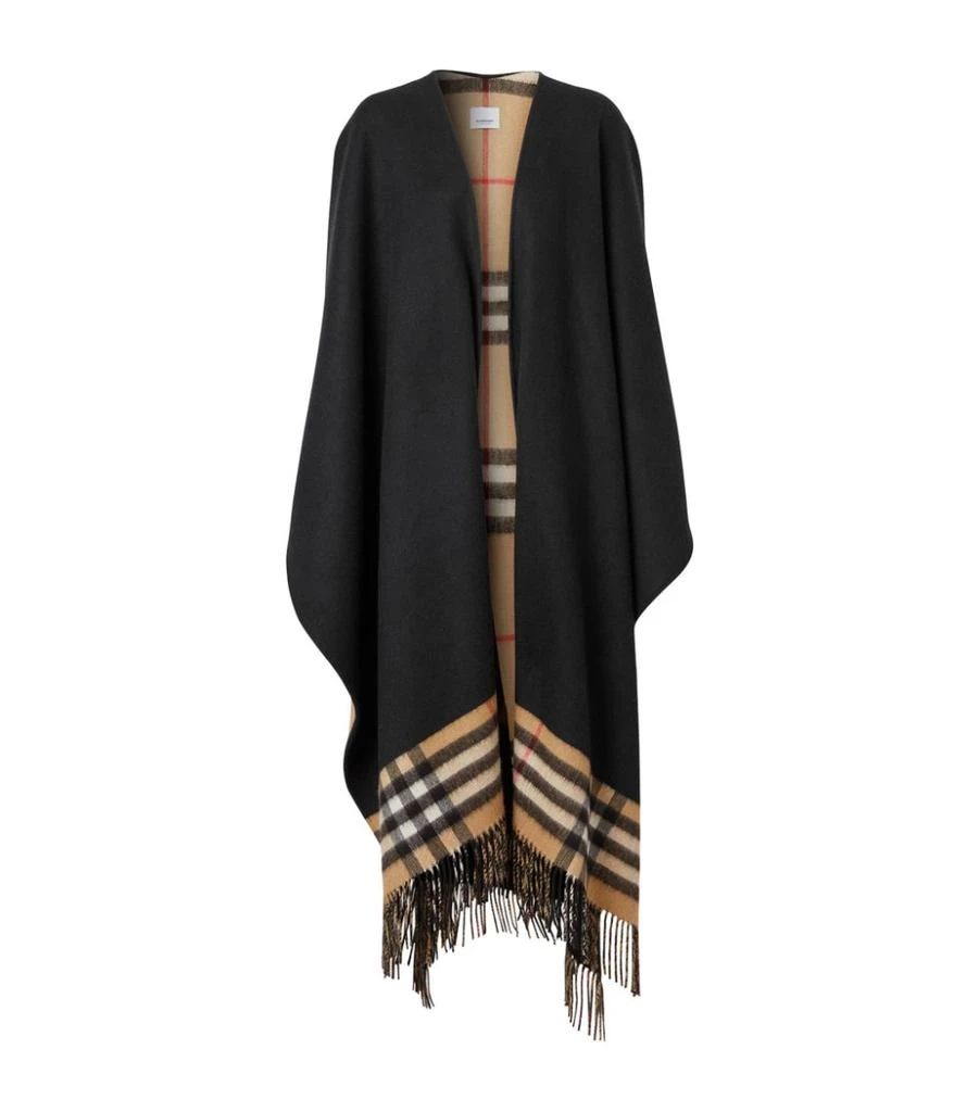 商品Burberry|Cashmere-Wool Cape,价格¥10023,第1张图片