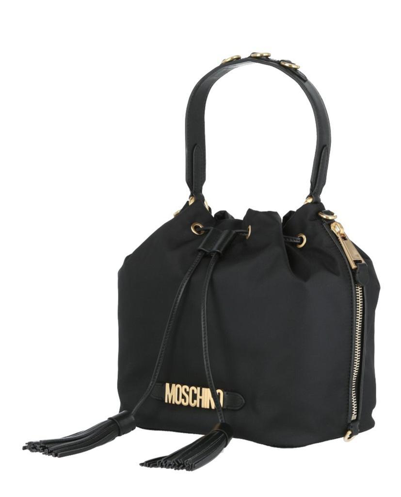商品Moschino|Drawstring Bucket Bag,价格¥4236,第5张图片详细描述