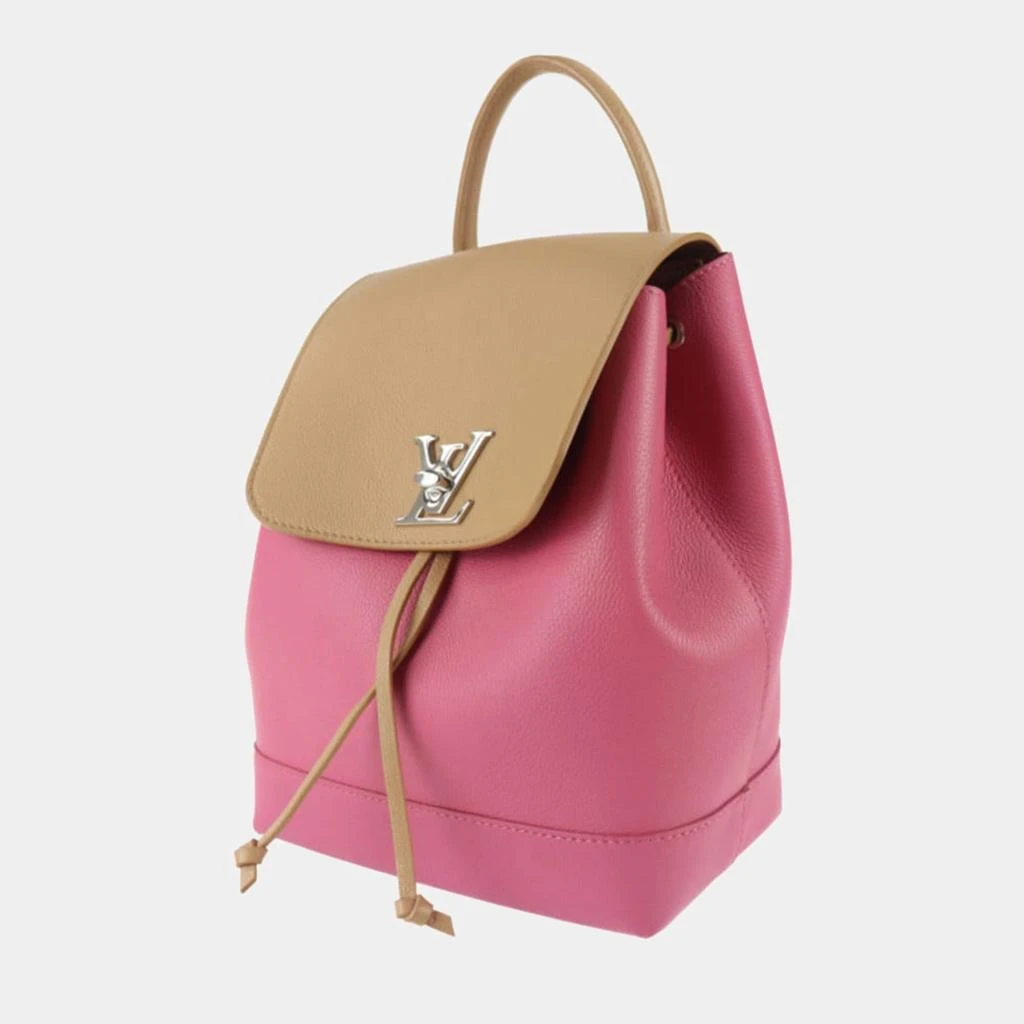 商品[二手商品] Louis Vuitton|Louis Vuitton Pink Leather Lockme Backpack,价格¥13978,第2张图片详细描述