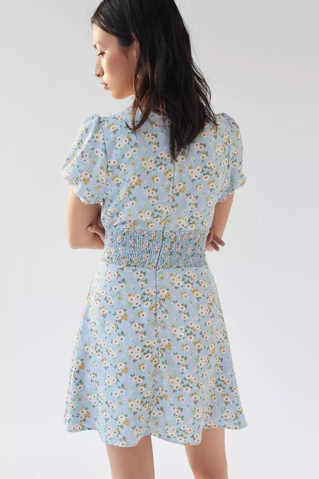 UO Maggie Smocked Mini Dress商品第2张图片规格展示