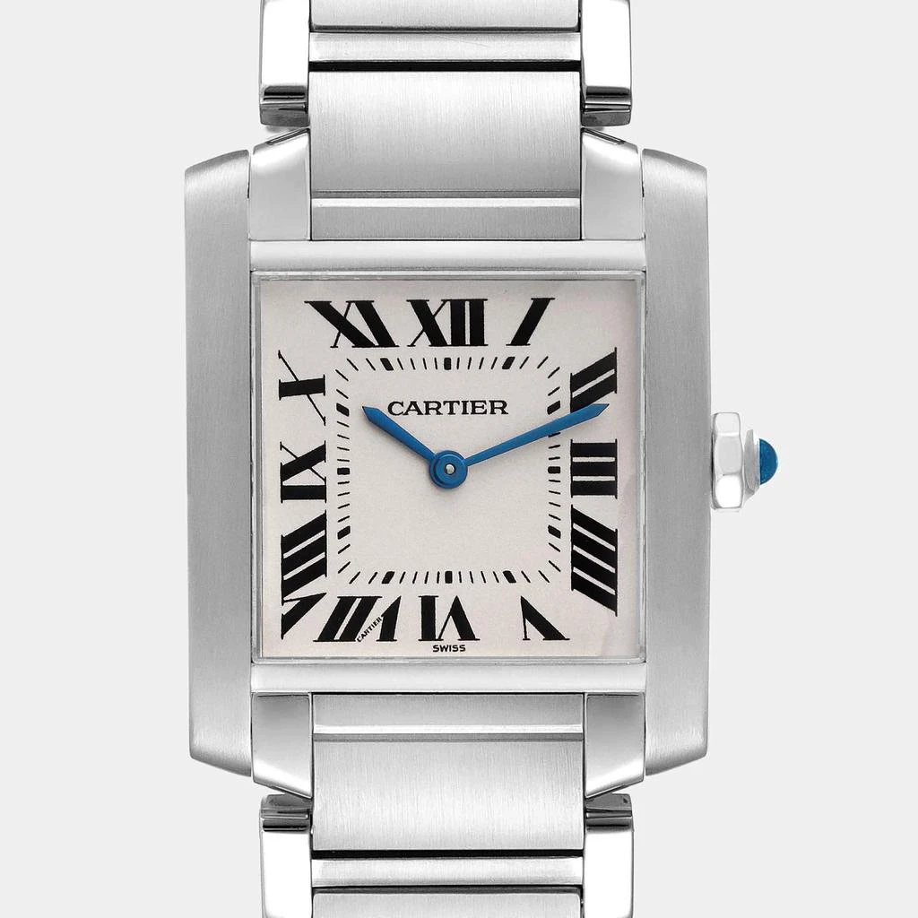 商品[二手商品] Cartier|Cartier Tank Francaise Midsize Steel Ladies Watch WSTA0005 25.0 X 30.0 mm,价格¥30119,第5张图片详细描述