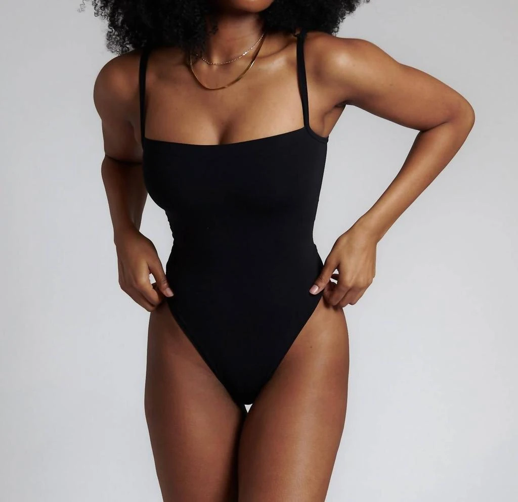 商品Nuudii System|Nuudii System - Square Neck Bodysuit,价格¥372,第1张图片