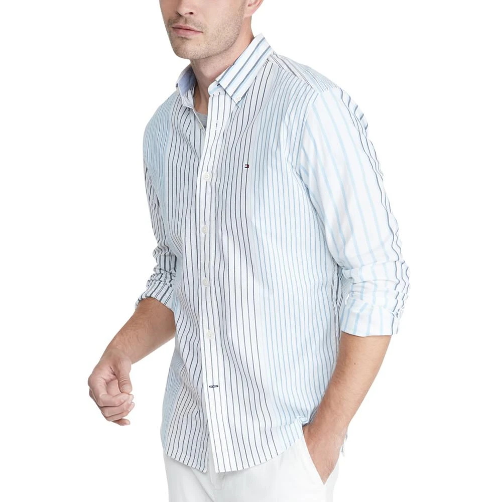 Tommy Hilfiger TH FLEX Stripe Classic Fit Shirt 1