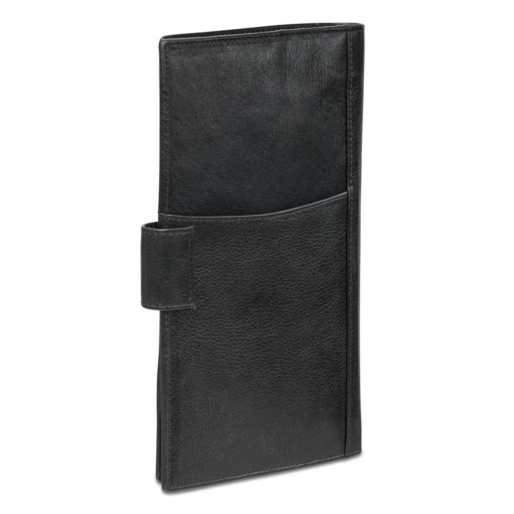 商品Mancini Leather Goods|Equestrian2 Collection RFID Secure Classic Passport / Travel Organizer,价格¥758,第3张图片详细描述