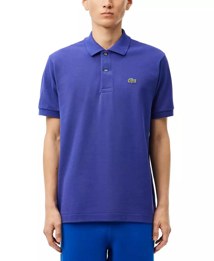 商品Lacoste|Men's L.12.12 Classic-Fit Short-Sleeve Piqué Polo Shirt,价格¥495,第1张图片