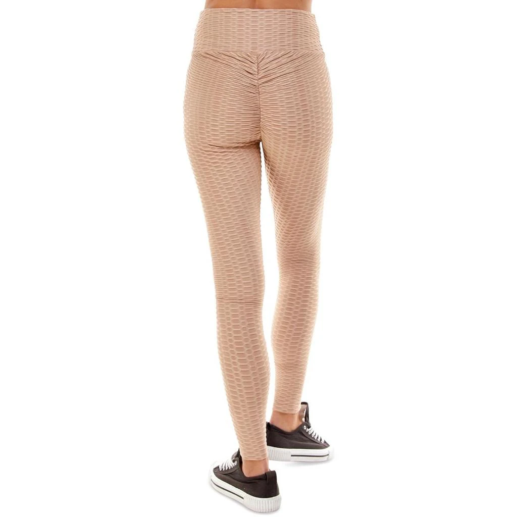 商品Ultra Flirt|Ultra Flirt Womens Juniors Textured High Rise Athletic Leggings,价格¥31,第2张图片详细描述