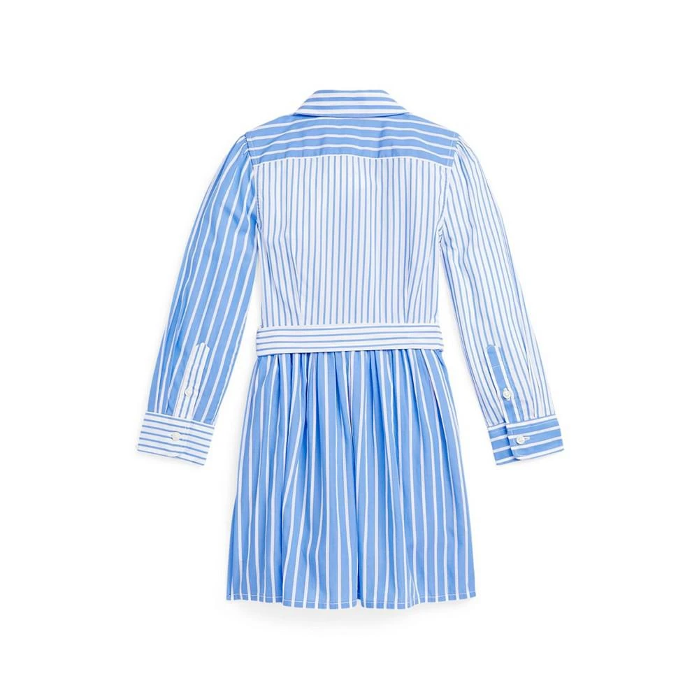 商品Ralph Lauren|Little Girls Poplin Fun Shirt Dress,价格¥398,第2张图片详细描述