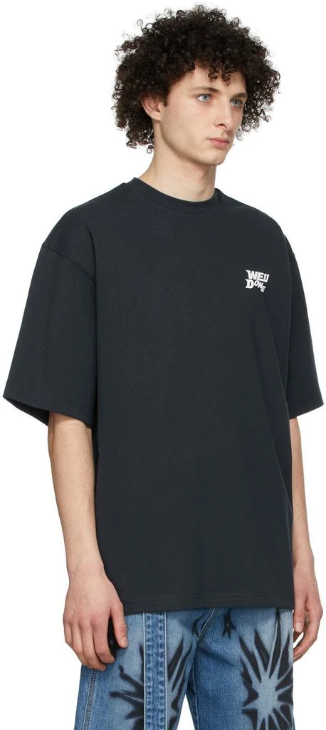 商品We11done|Navy Cotton T-Shirt,价格¥856,第2张图片详细描述