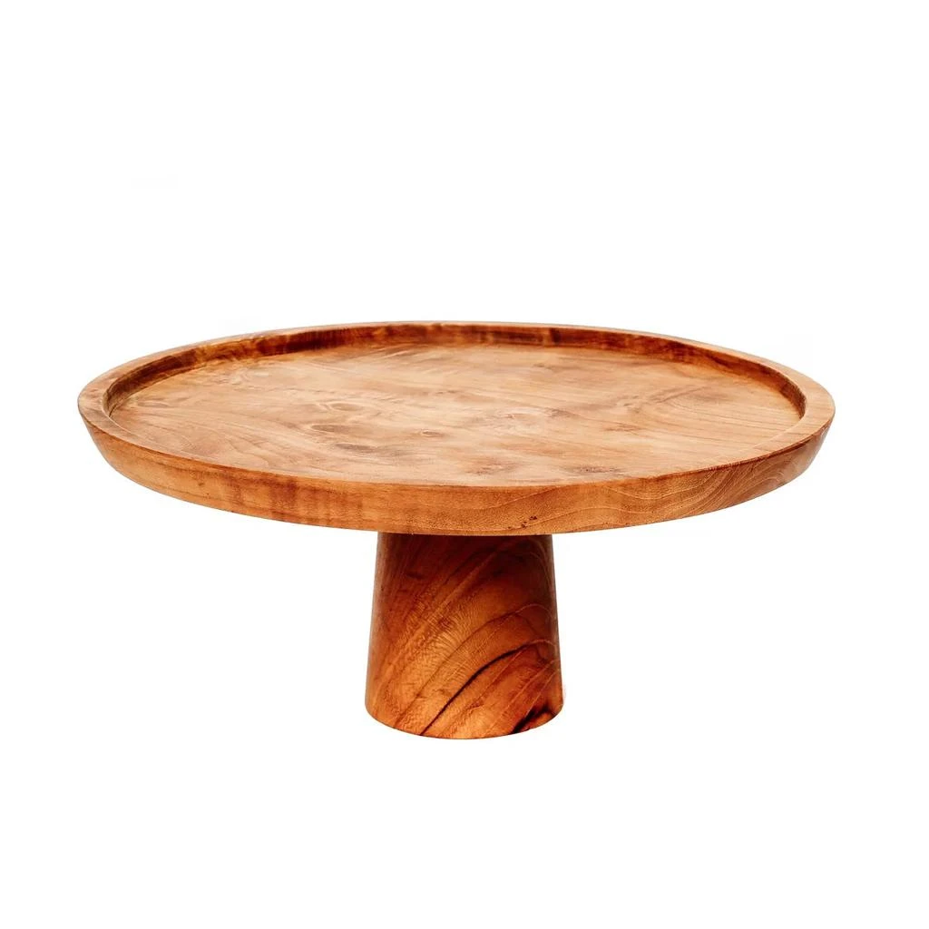 商品预计3周后发货 Bazar Bizar|Le Plat À Gâteaux Teak Root - L,价格¥310,第2张图片详细描述