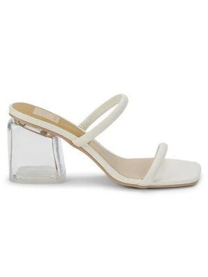 商品Dolce Vita|Ninia Lucite Dual-Strap Sandals,价格¥454,第1张图片