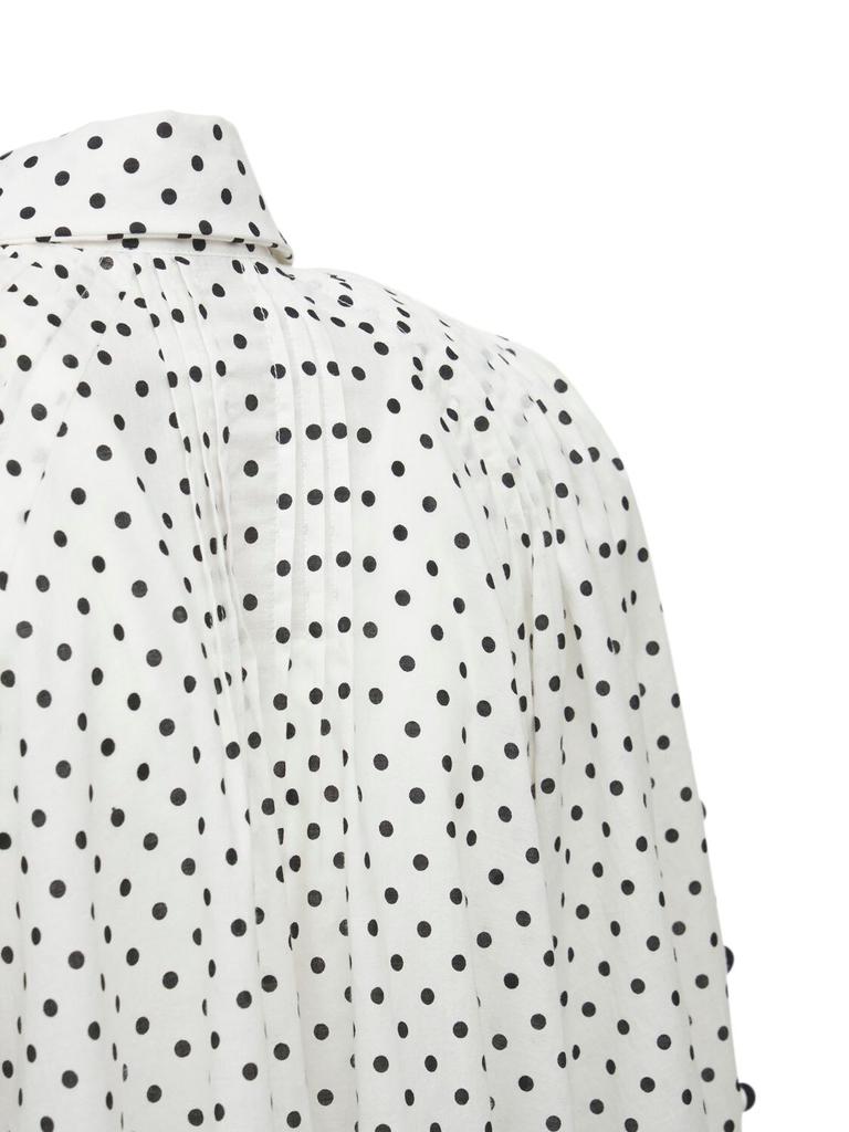 Cotton Poplin Polka Dots Shirt商品第6张图片规格展示