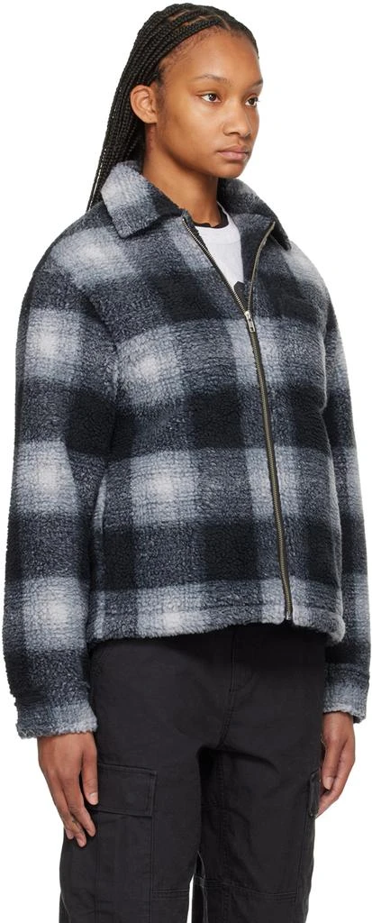 商品STUSSY|Black & Gray Check Jacket,价格¥817,第2张图片详细描述