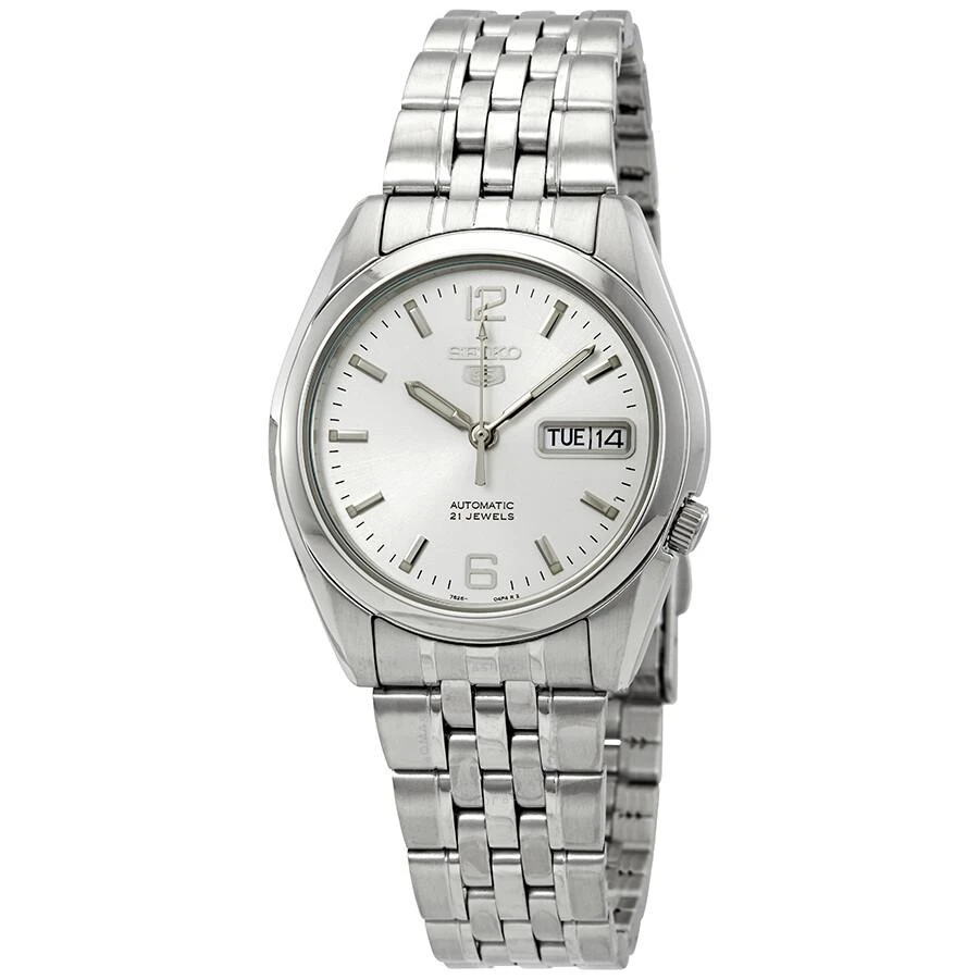 商品Seiko|Series 5 Automatic White Dial Men's Watch SNK385,价格¥815,第1张图片