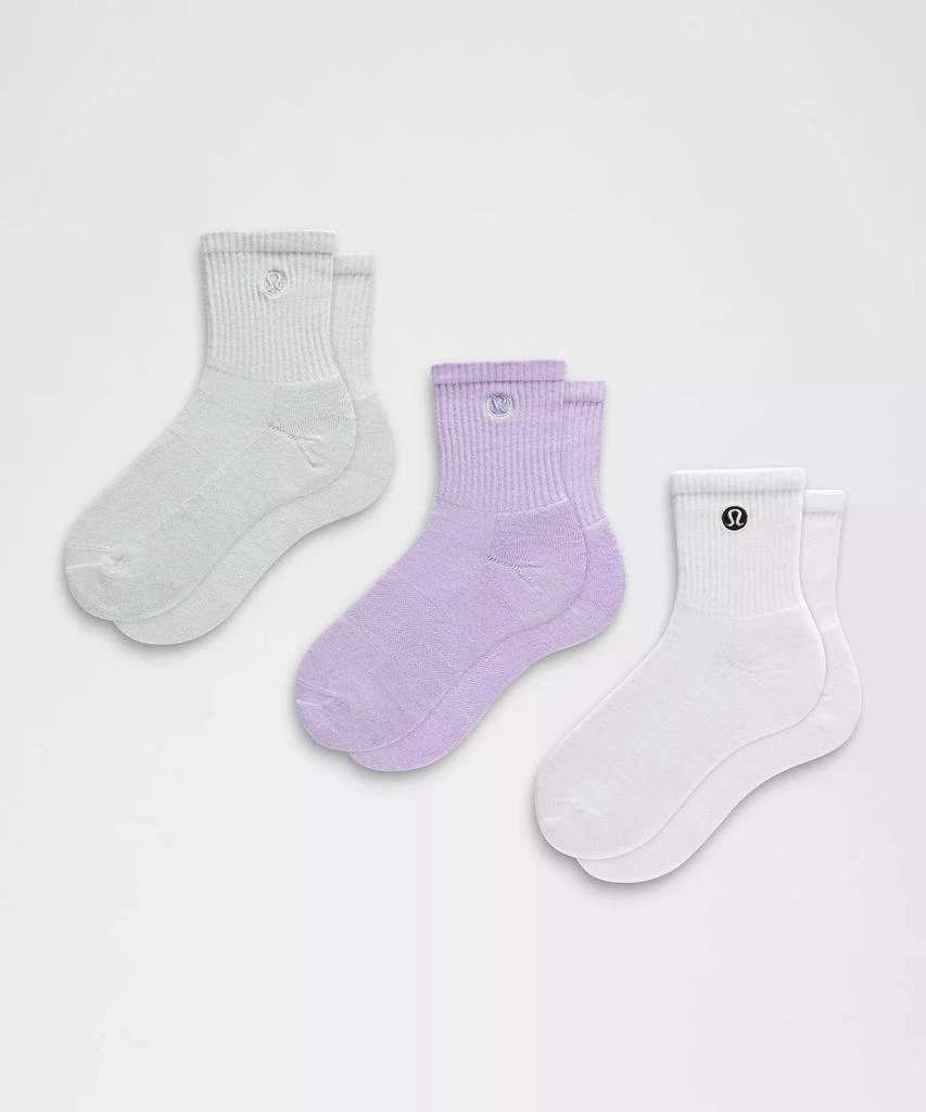Unisex Daily Essential Quarter Socks *3 Pack 商品