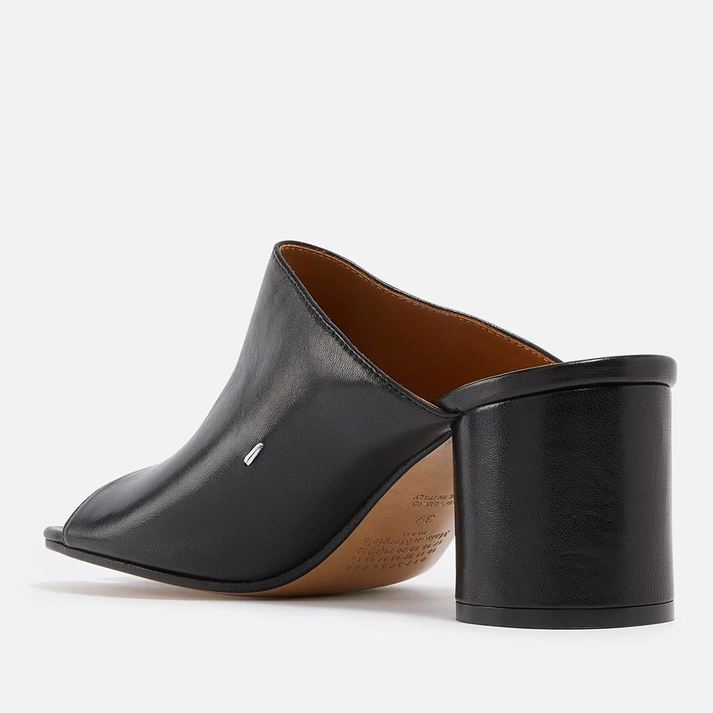 商品MAISON MARGIELA|Maison Margiela Women's Hannah Leather Heeled Mules,价格¥1231,第2张图片详细描述