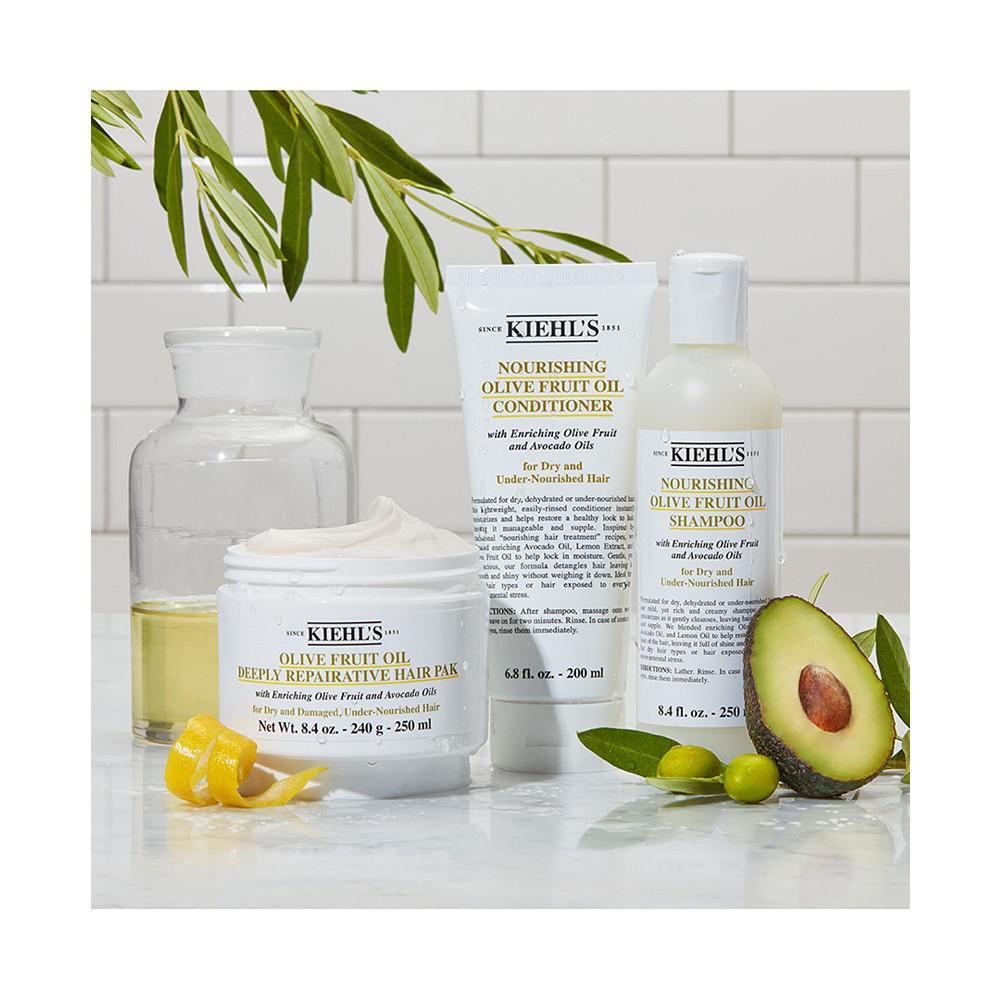 商品Kiehl's|Olive Fruit Oil Deeply Repairative Hair Pak, 8.4-oz.,价格¥180,第4张图片详细描述