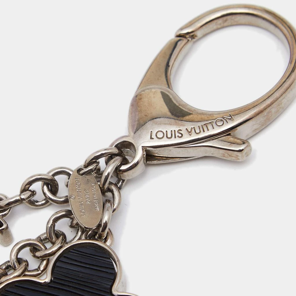 商品[二手商品] Louis Vuitton|Louis Vuitton Fleur D' Epi Black Resin Bag Charm Key Holder,价格¥3529,第3张图片详细描述