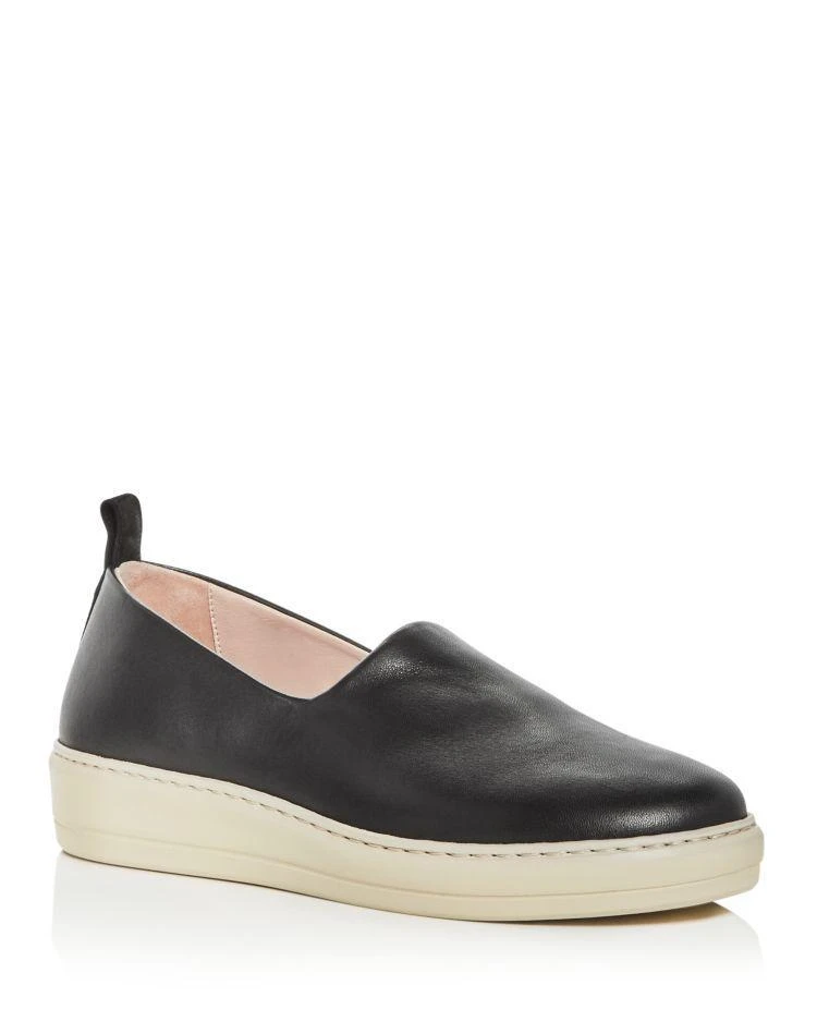 商品Taryn Rose|Women's Chiara Stretch Leather Platform Slip-On Sneakers,价格¥2069,第1张图片