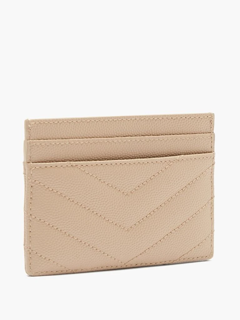 商品Yves Saint Laurent|YSL-monogram quilted-leather cardholder,价格¥2481,第3张图片详细描述