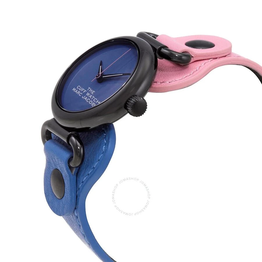 商品Marc Jacobs|The Cuff Quartz Blue Dial Ladies Watch MJ0120179292,价格¥857,第2张图片详细描述