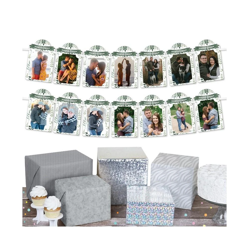 商品Big Dot of Happiness|Boho Botanical - DIY Greenery Party Decor - Picture Display - Photo Banner,价格¥119,第2张图片详细描述