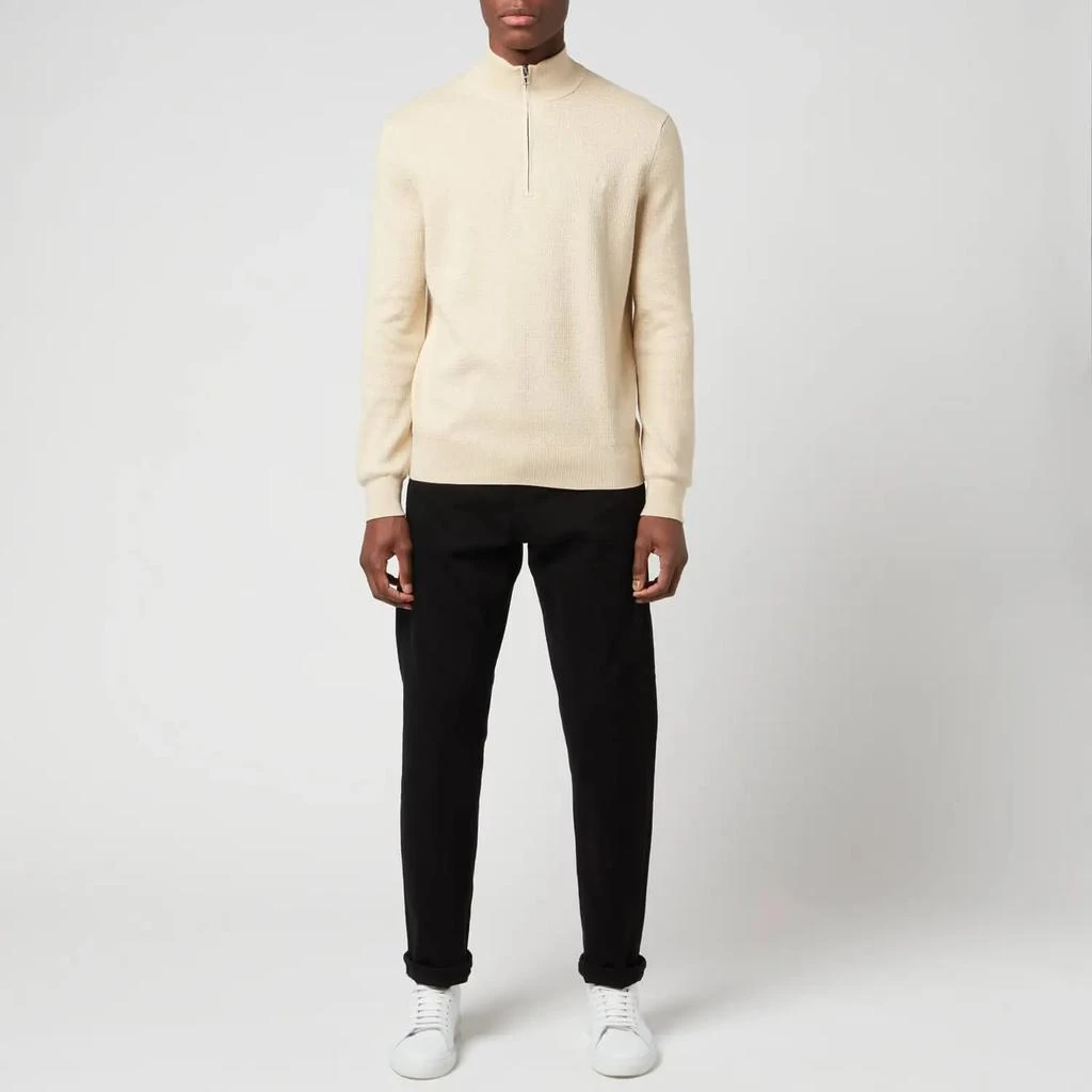 商品Ralph Lauren|Polo Ralph Lauren Men's Quarter-Zip Knit Jumper,价格¥881,第3张图片详细描述