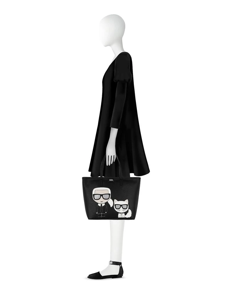 商品Karl Lagerfeld Paris|K/Ikonik 老佛爷头像托特包,价格¥1406,第3张图片详细描述