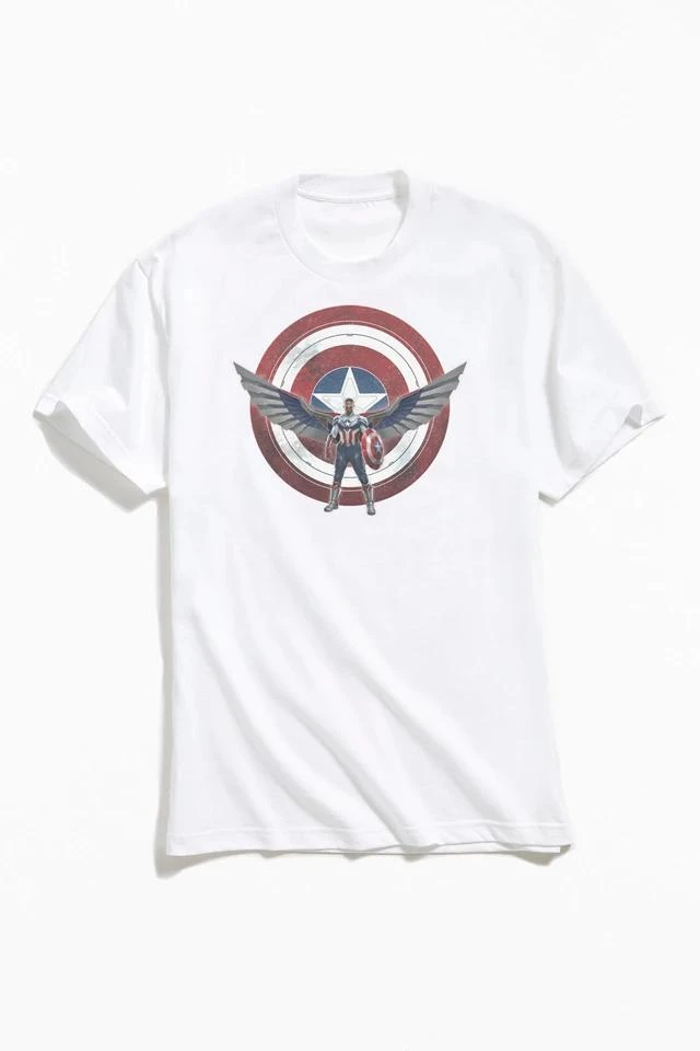 商品Urban Outfitters|Marvel Falcon And The Winter Soldier Tee,价格¥265,第1张图片