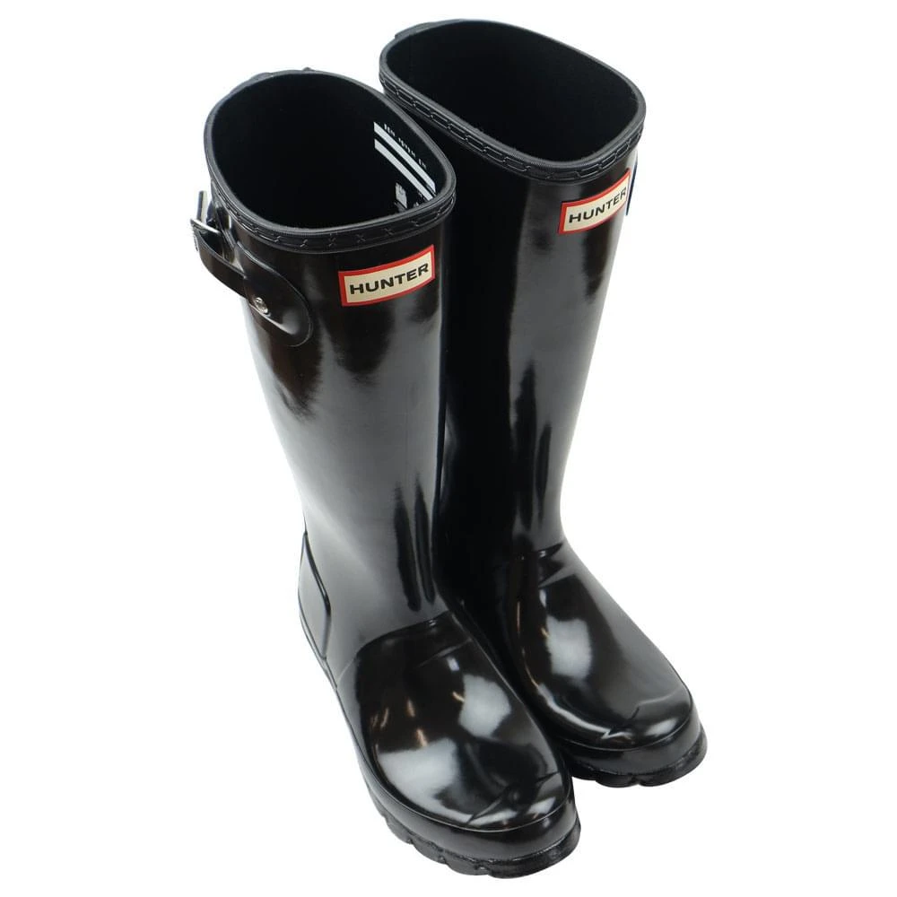 商品Hunter|Black Gloss Original Wellies,价格¥317,第1张图片