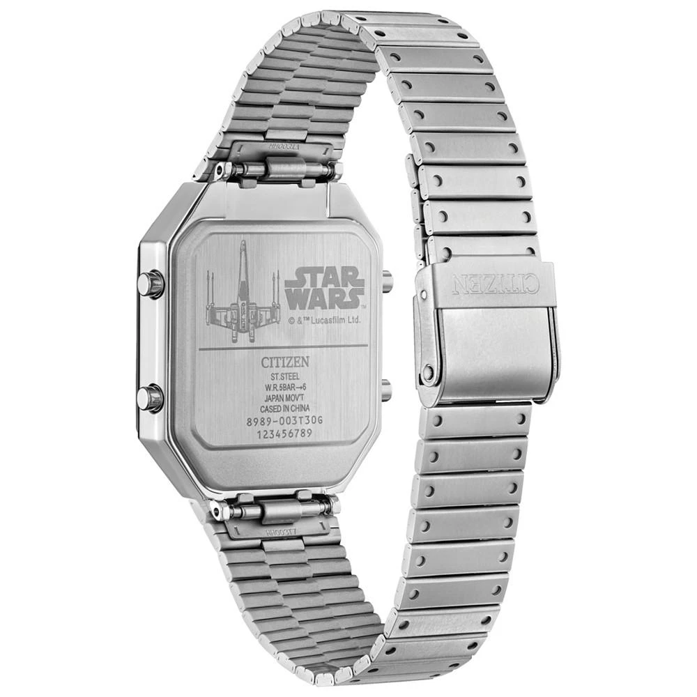 商品Citizen|Men's Star Wars Rebel Pilot Ana-Digi Stainless Steel Bracelet Watch 33mm,价格¥3306,第3张图片详细描述