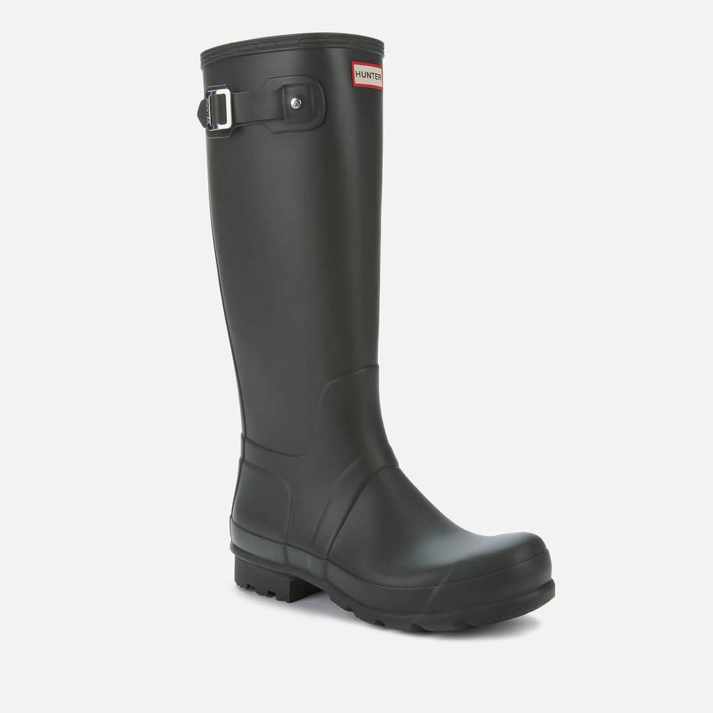 Hunter Men's Original Tall Wellies - Dark Olive商品第2张图片规格展示