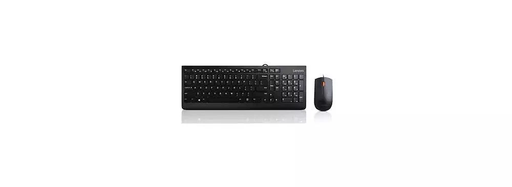 商品Lenovo|GX30M39606 300 USB Combo Keyboard & Mouse - US English 103P - USB Cable English US,价格¥265,第2张图片详细描述