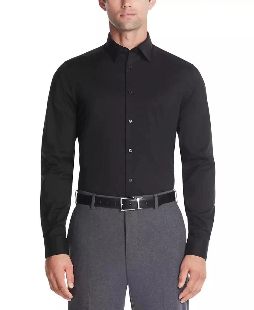 商品Calvin Klein|CK 男士长袖棉质衬衣 弹力面料 多款色号可选,价格¥562,第1张图片