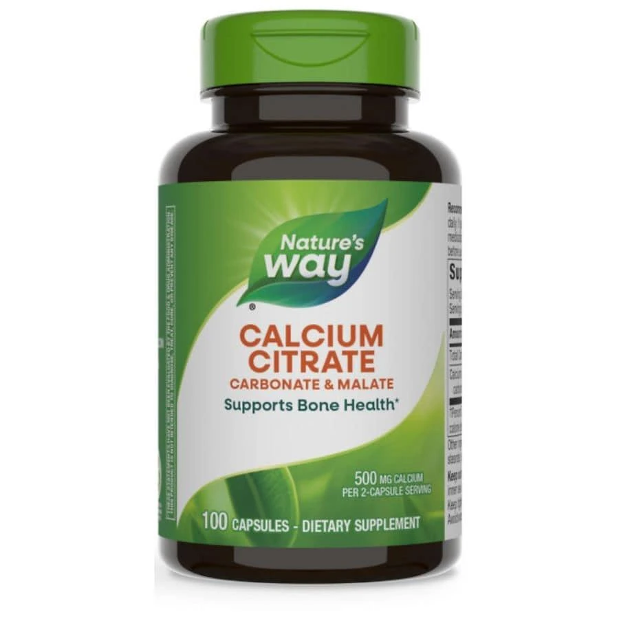 商品Nature's Way|Calcium Citrate Capsules,价格¥100,第1张图片