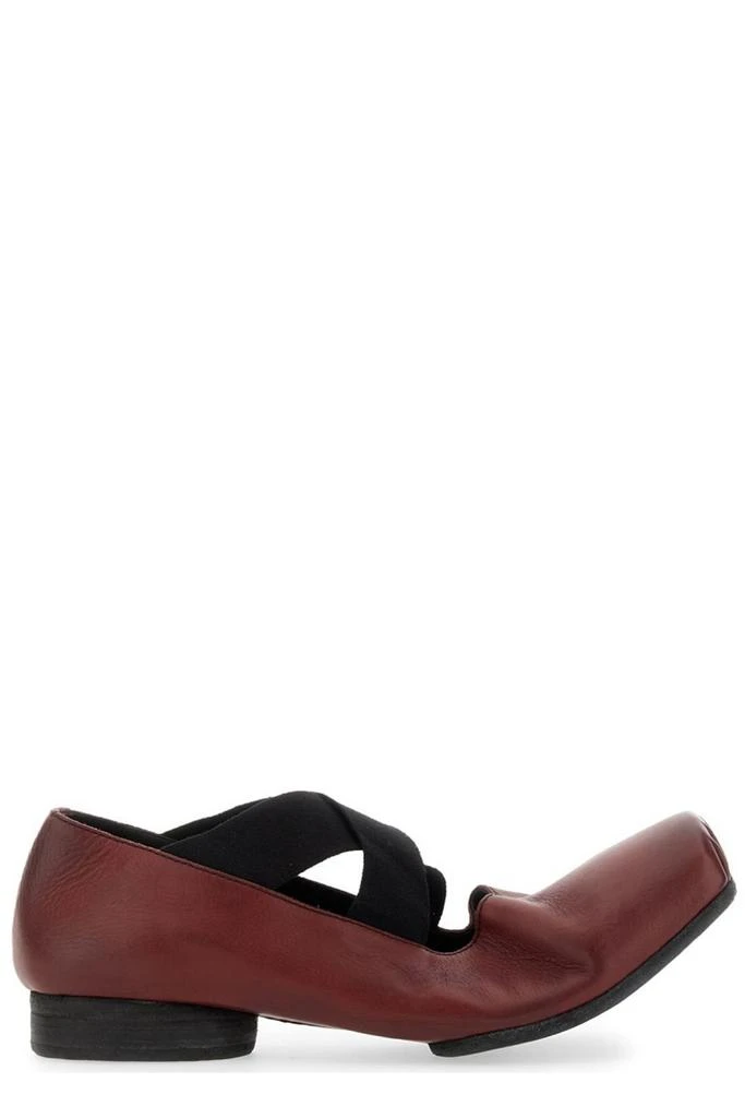 商品Uma Wang|Uma Wang Square-Toe Slip-On Ballerina Shoes,价格¥4269,第1张图片