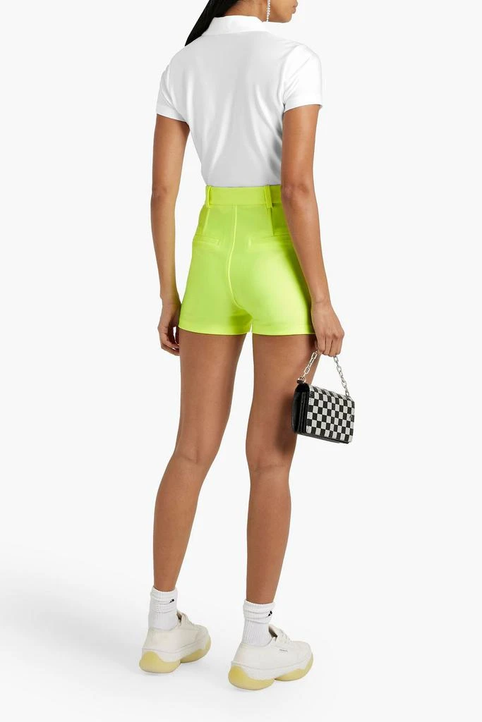 商品Alexander Wang|Neon stretch-knit shorts,价格¥519,第3张图片详细描述