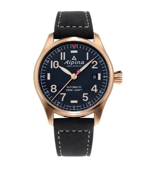 商品Alpina|Alpina Startimer Pilot Automatic Blue Dial Mens Watch AL-525NN3S4,价格¥4466,第1张图片