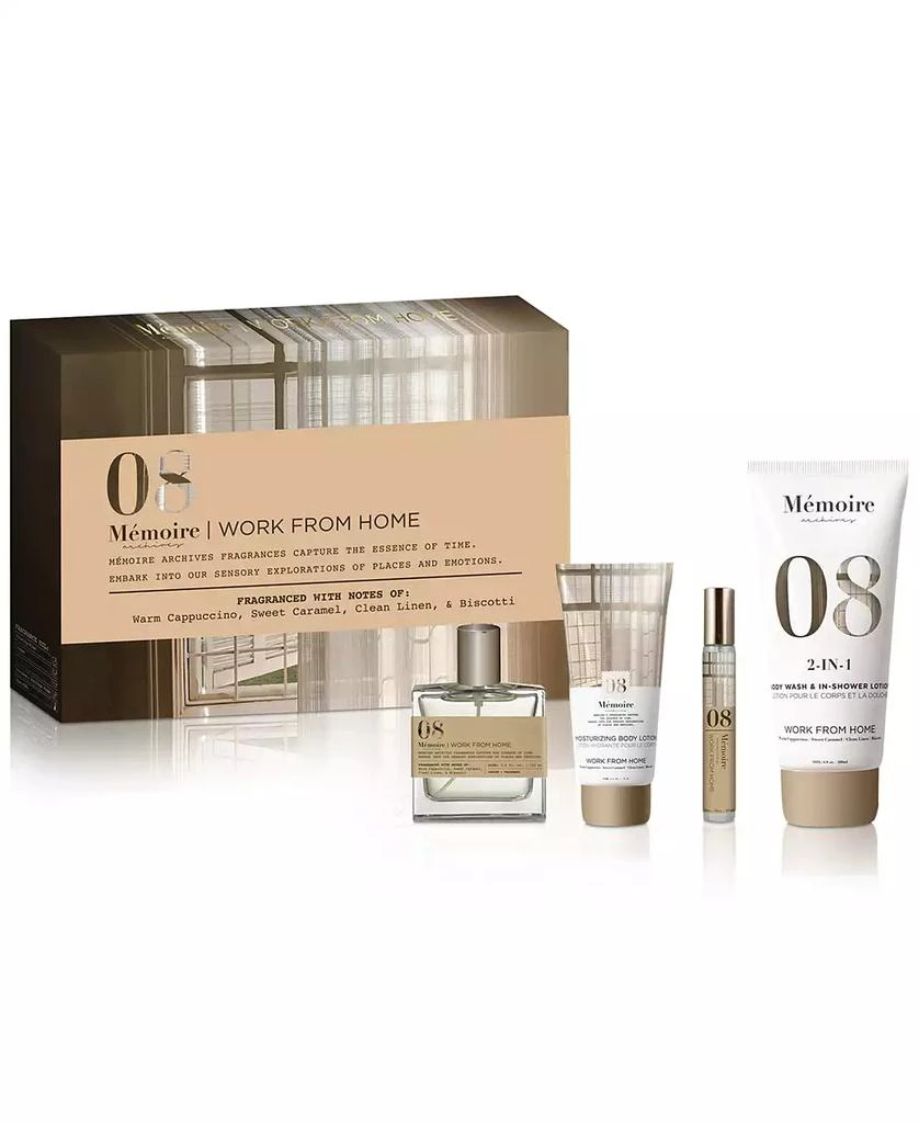 商品Memoire Archives|4-Pc. Work From Home Fragrance Gift Set,价格¥190,第1张图片