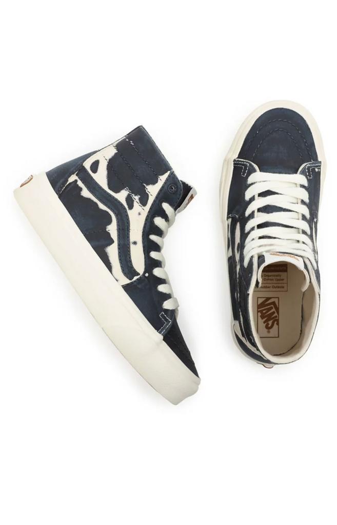 商品Vans|(U168CP) Eco Theroy Sk8-Hi Tapered Shoes - Dress Blue,价格¥375-¥383,第4张图片详细描述