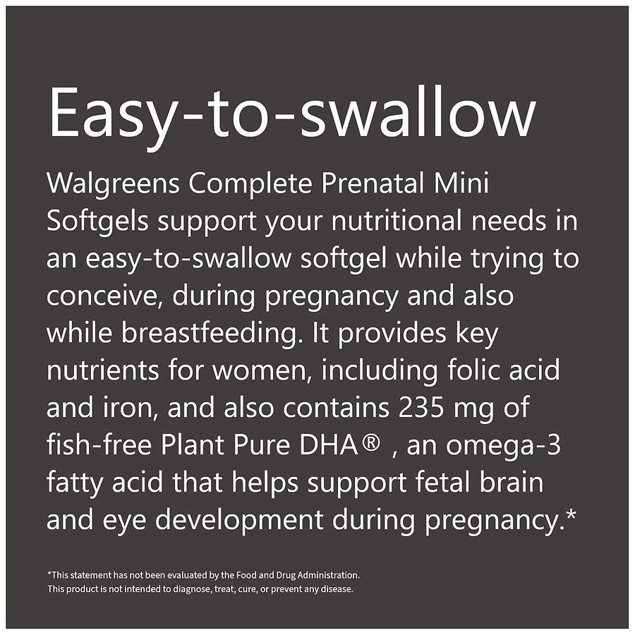 Easy-to-Swallow Complete Prenatal Mini Softgels (60 days) 商品