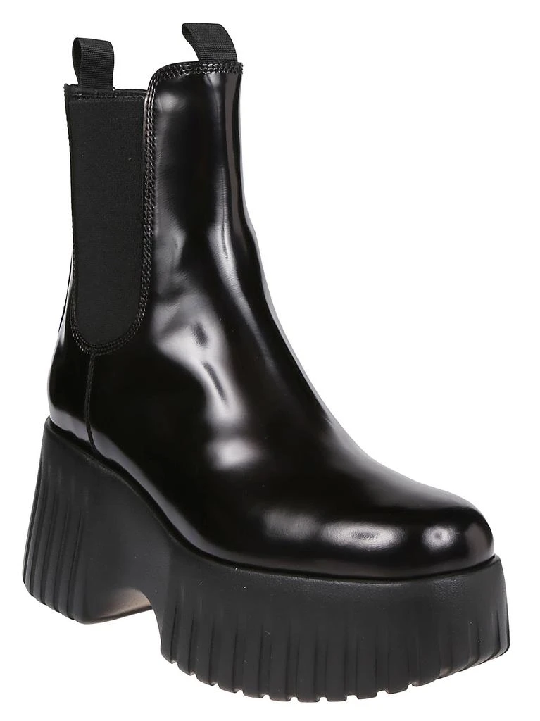 商品hogan|H-stripes Wedge Chelsea Ankle Boots,价格¥3093,第2张图片详细描述